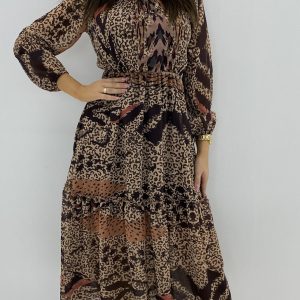 Sukienka midi print